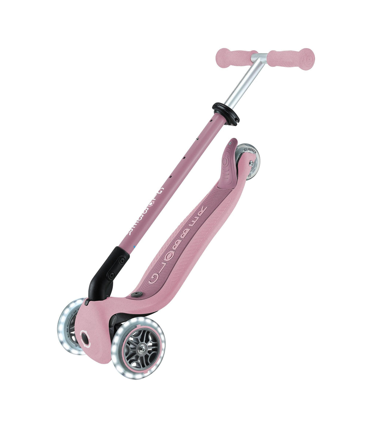 Globber Go Up Active Lights Eco - Berry