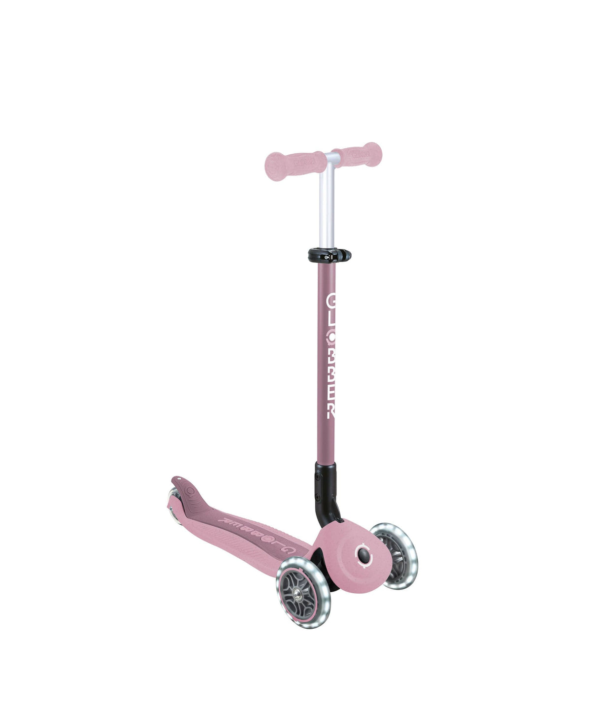 Globber Go Up Active Lights Eco - Berry