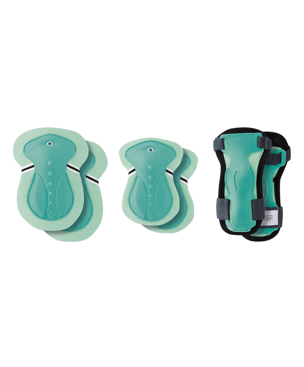 Globber Junior Protective Pads - Pastel Mint