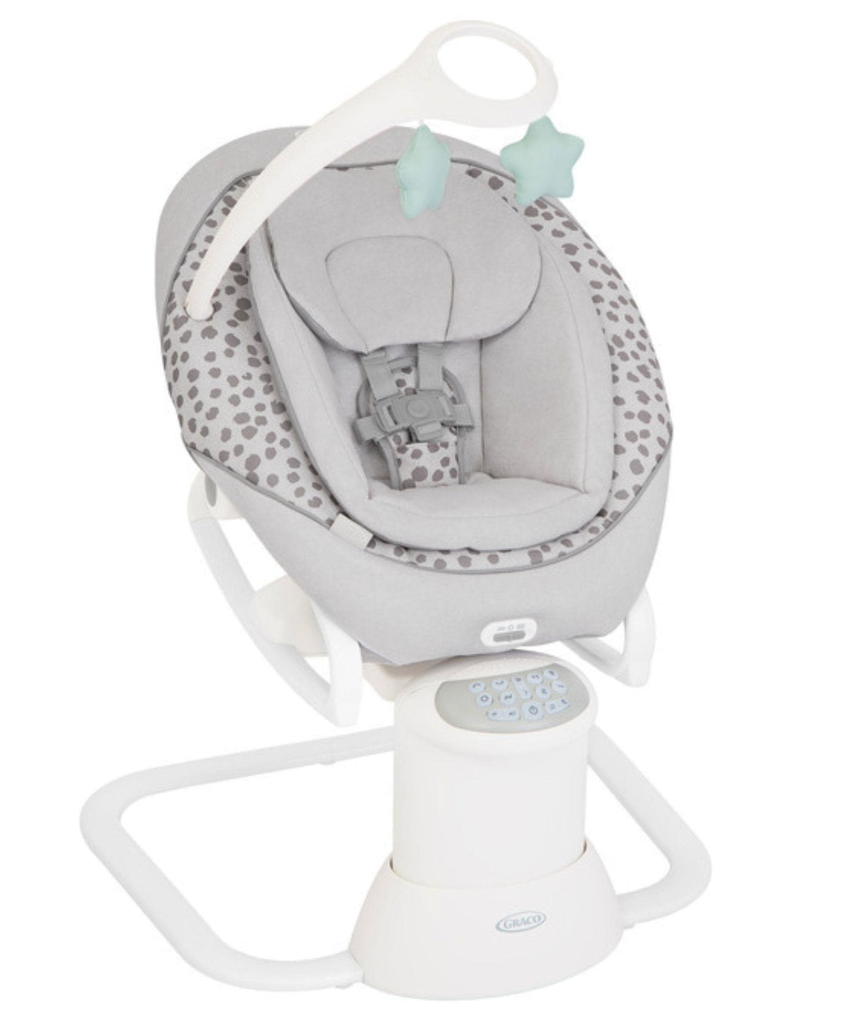 Graco Daisi™ 2-in-1 Soother – Dalmation Grey