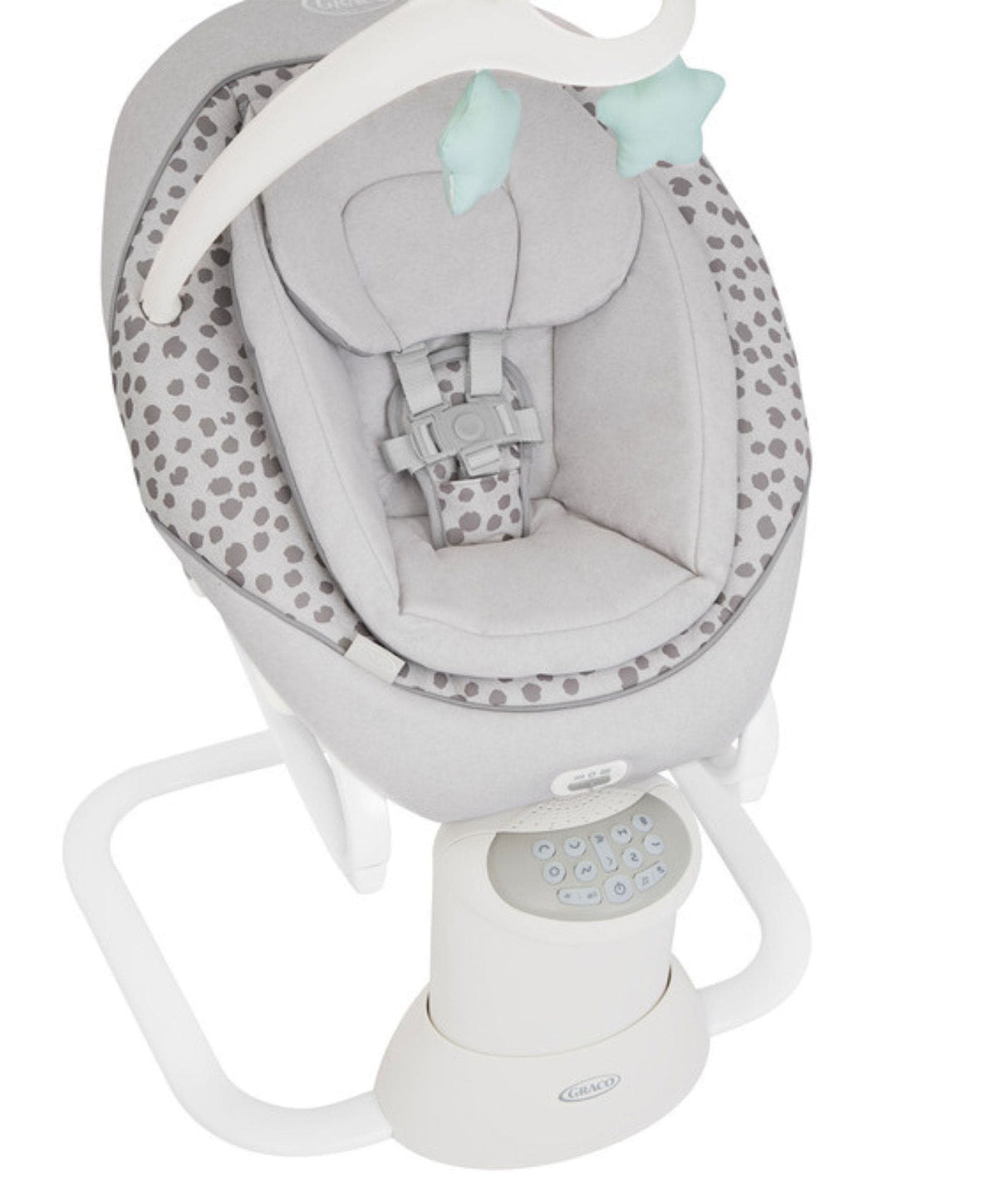 Graco Daisi™ 2-in-1 Soother – Dalmation Grey