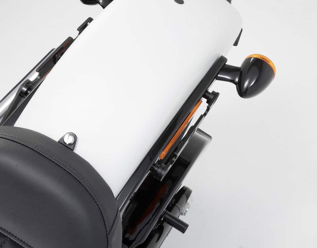 SW-MOTECH SLH Left Side Carrier for Harley Davidson Softail Slim