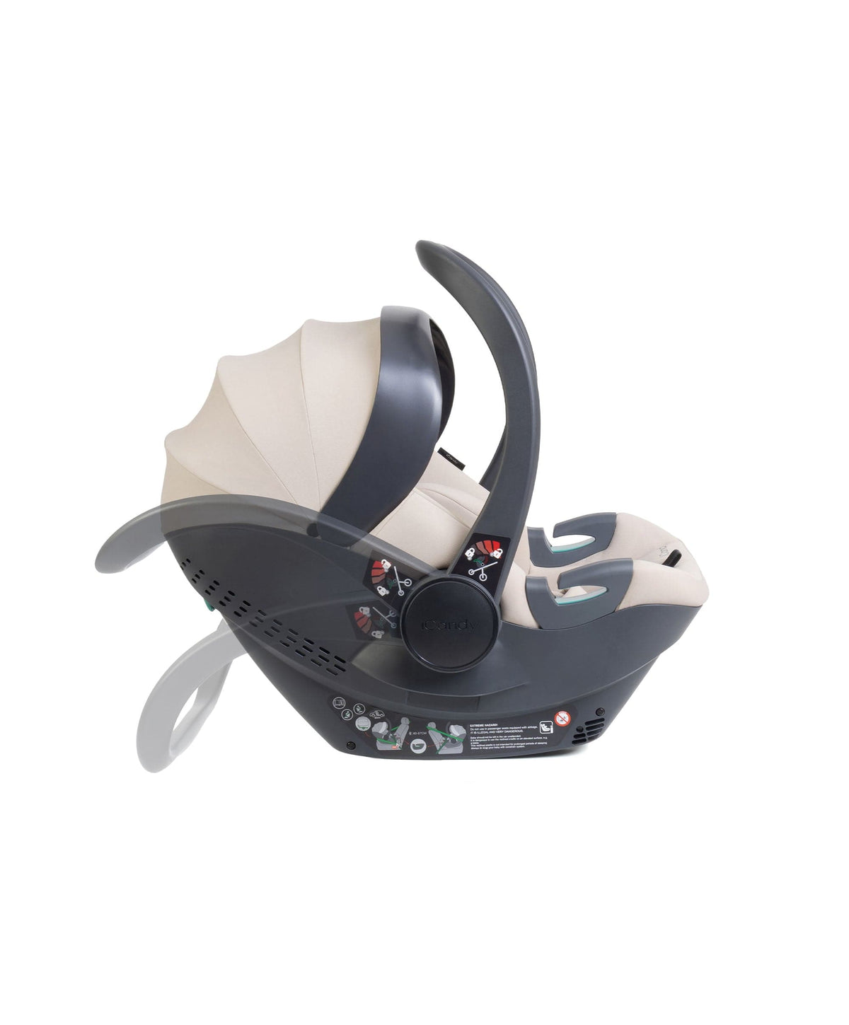 iCandy Cocoon 360 Infant Car Seat & Base - Sandstone