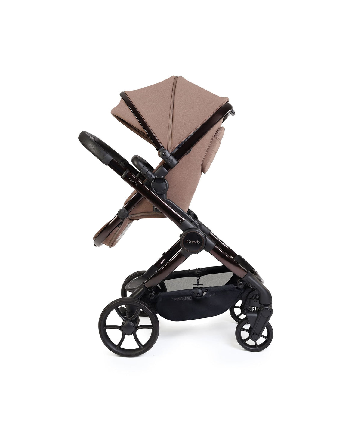 iCandy Peach 8 Complete Pushchair Bundle with Maxi-Cosi Pebble Slide Pro Car Seat & Base  - Coco