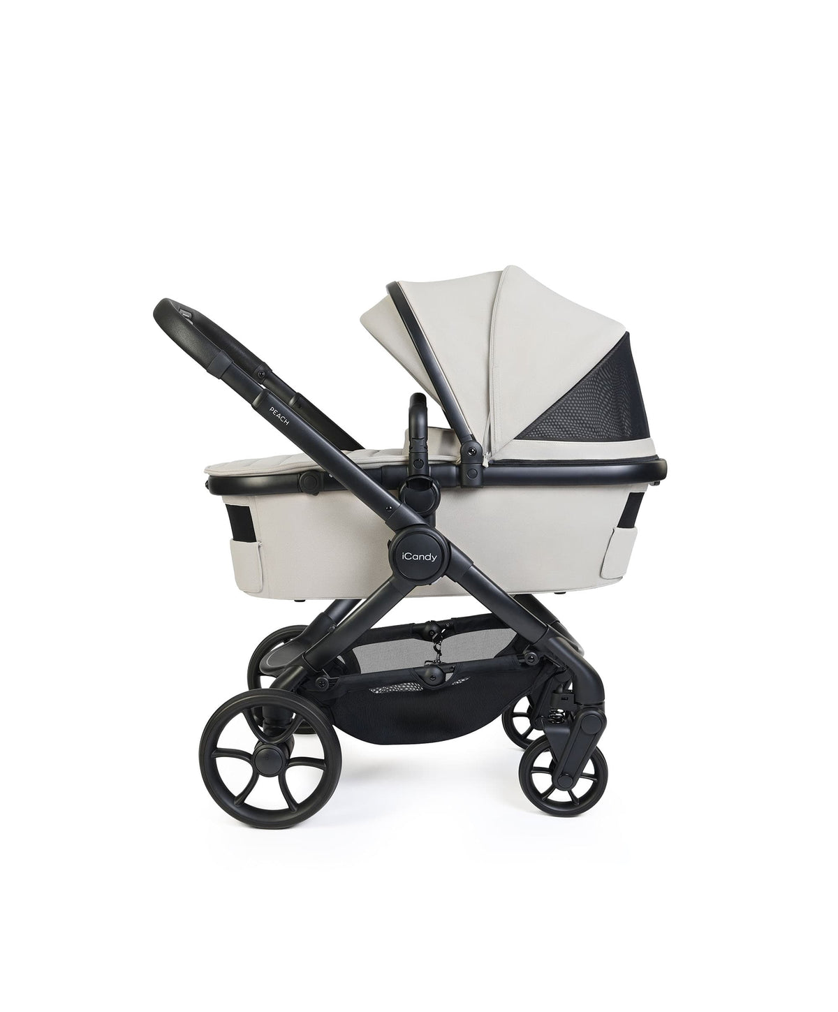 iCandy Peach 8 Complete Pushchair Bundle with Maxi-Cosi Pebble Slide Pro Car Seat & Base  - Taupe