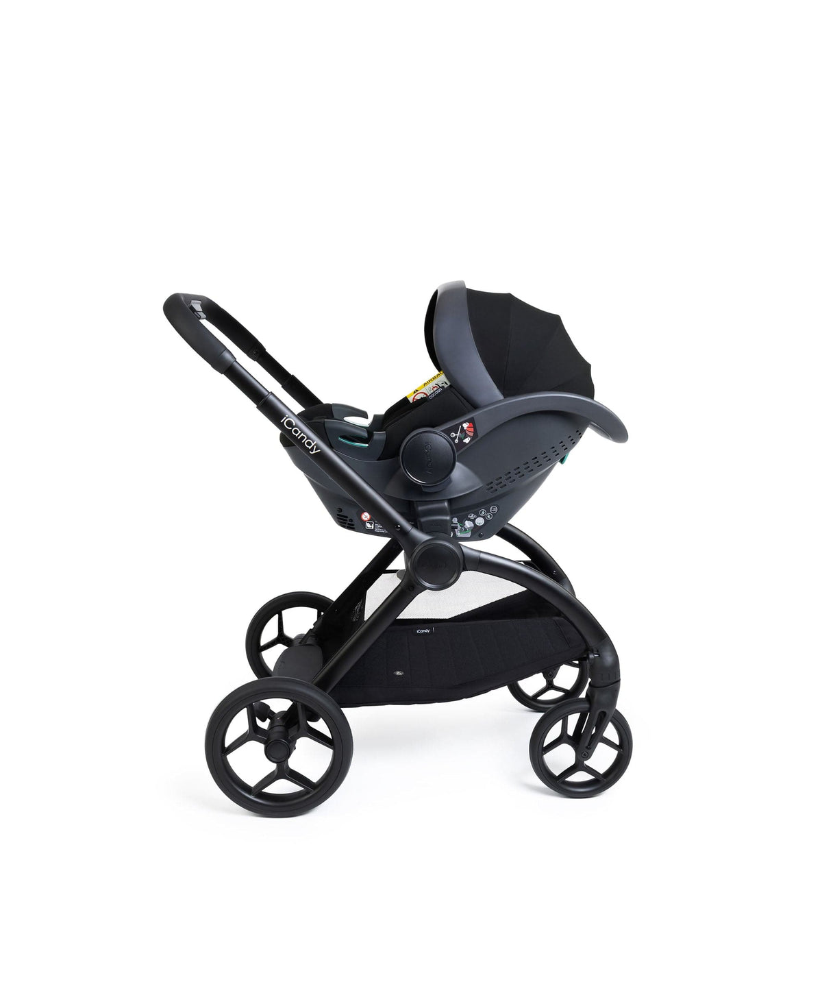 iCandy Core 2 Complete Travel Bundle with Cocoon 360 Car Seat - Black