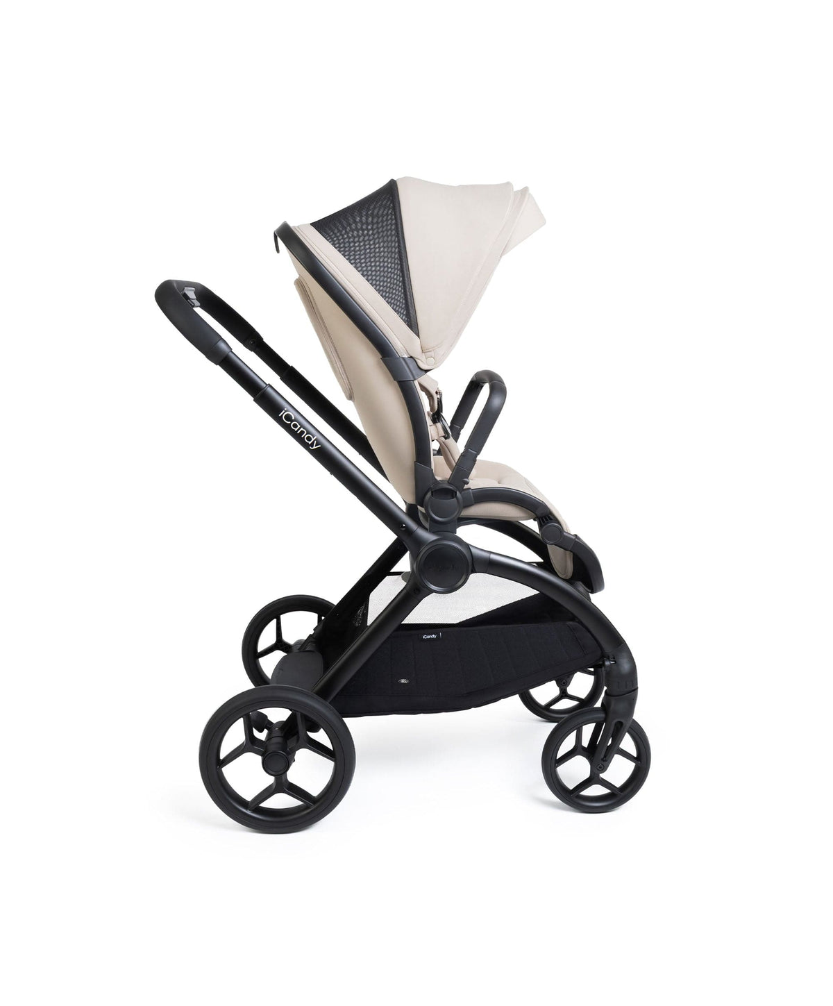 iCandy Core 2 Pushchair Bundle With Cybex Cloud T Plus Car Seat & Base - Sandstone