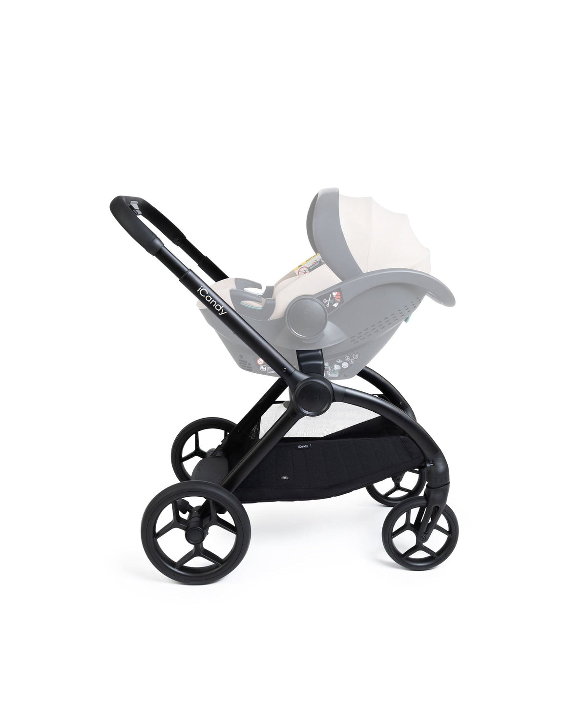 iCandy Core 2 Pushchair Bundle With Cybex Cloud T Plus Car Seat & Base - Sandstone