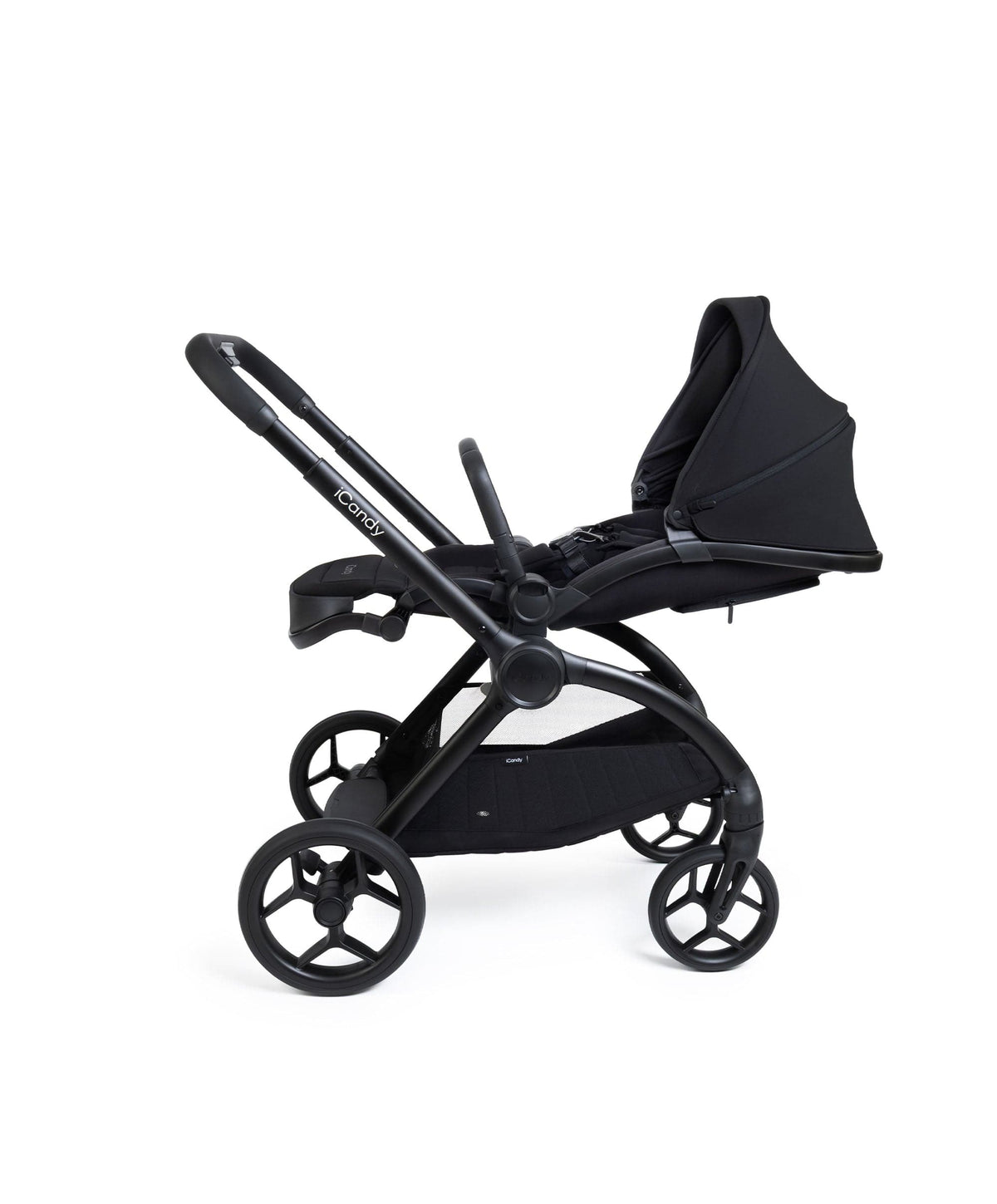 iCandy Core 2 Pushchair Bundle With Cybex Cloud T Car Seat & Base - Black