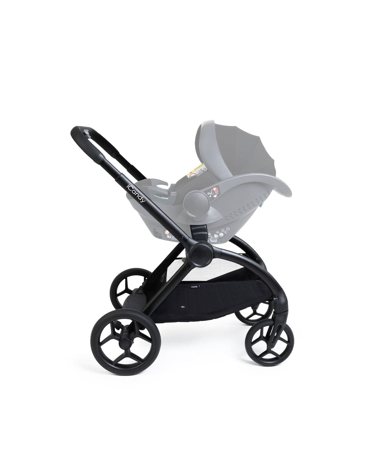 iCandy Core 2 Pushchair Bundle With Cybex Cloud T Car Seat & Base - Black