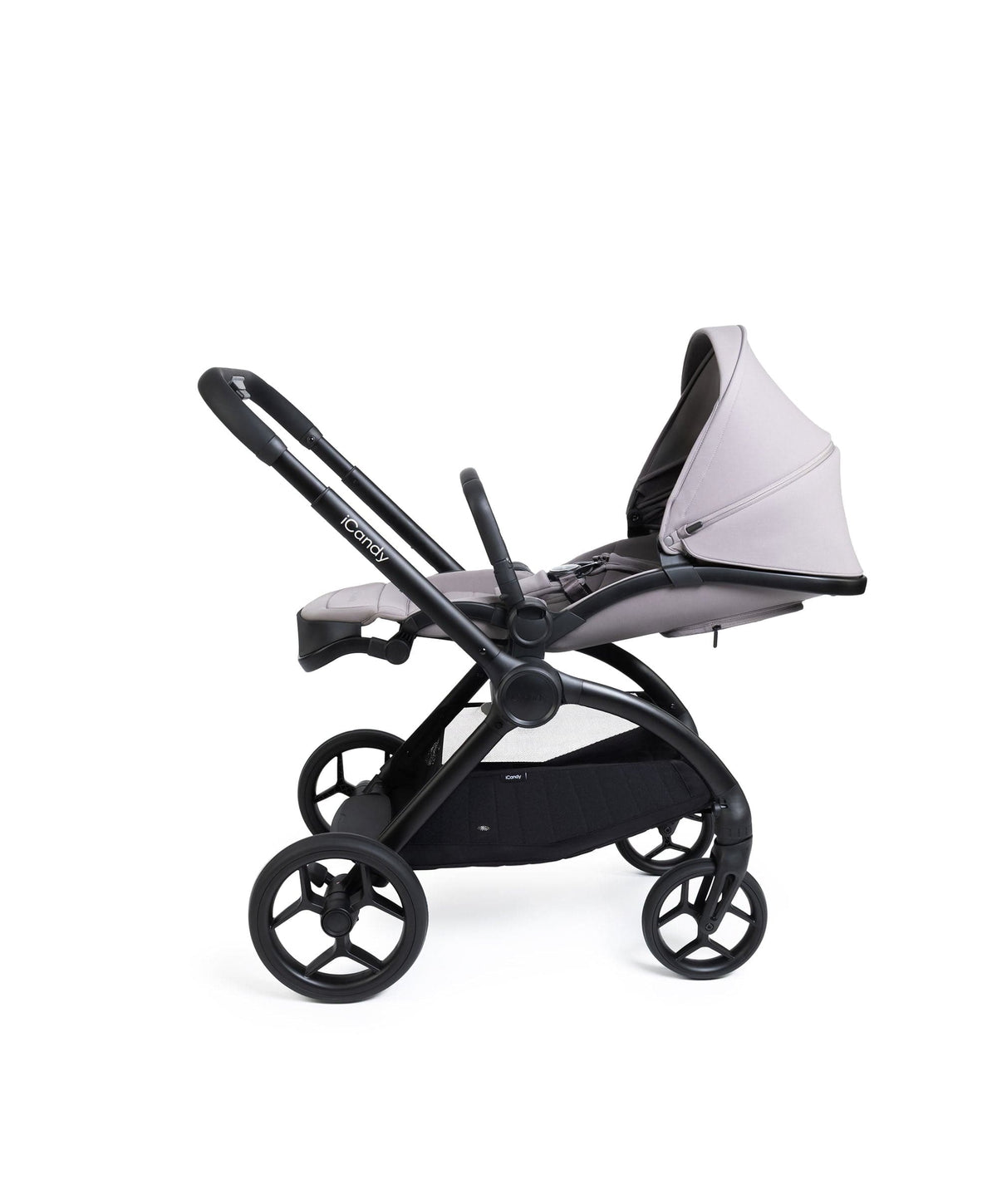 iCandy Core 2 Pushchair Bundle With Cybex Cloud T Plus Car Seat & Base - Storm Grey