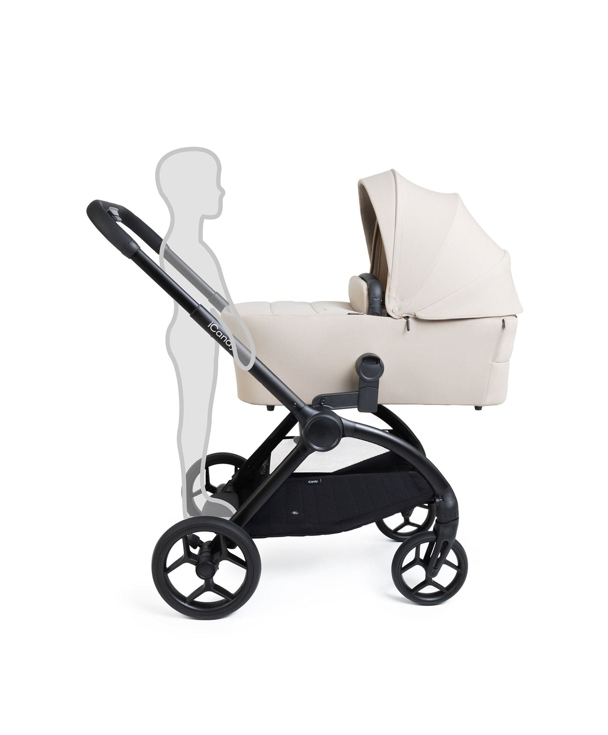 iCandy Core 2 Pushchair & Carrycot Bundle - Sandstone