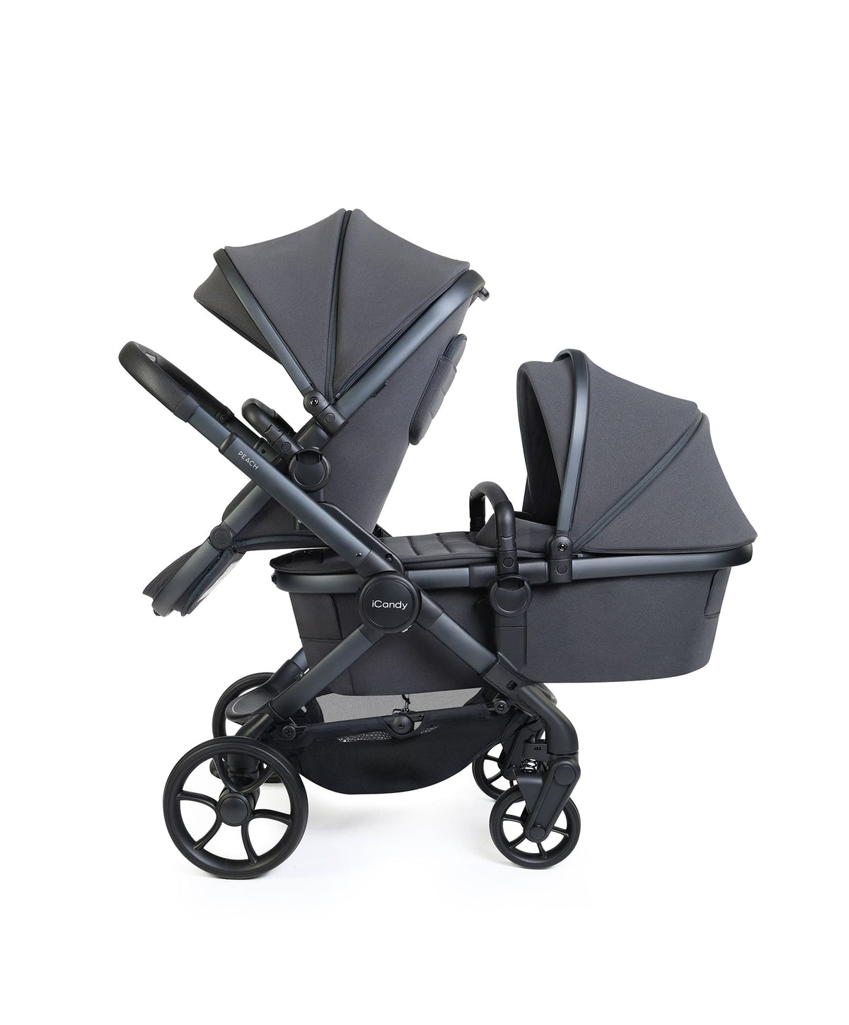 iCandy Peach 8 Double Complete Bundle - Grey