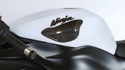 R&G Racing Carbon Tank Sliders for Select Kawasaki Motorcycles