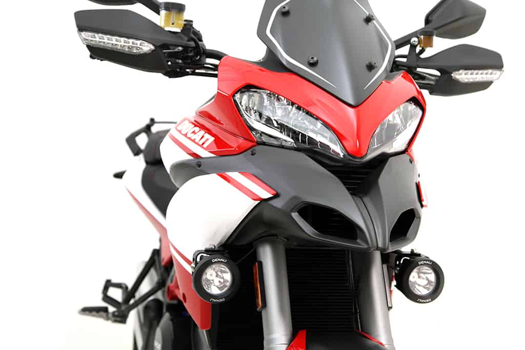 DENALI Driving Light Mount – Ducati Multistrada 1200 ’10-’18, Multistrada 1260 /S ’18-’20, &amp; Multistrada 950 ’17-’18