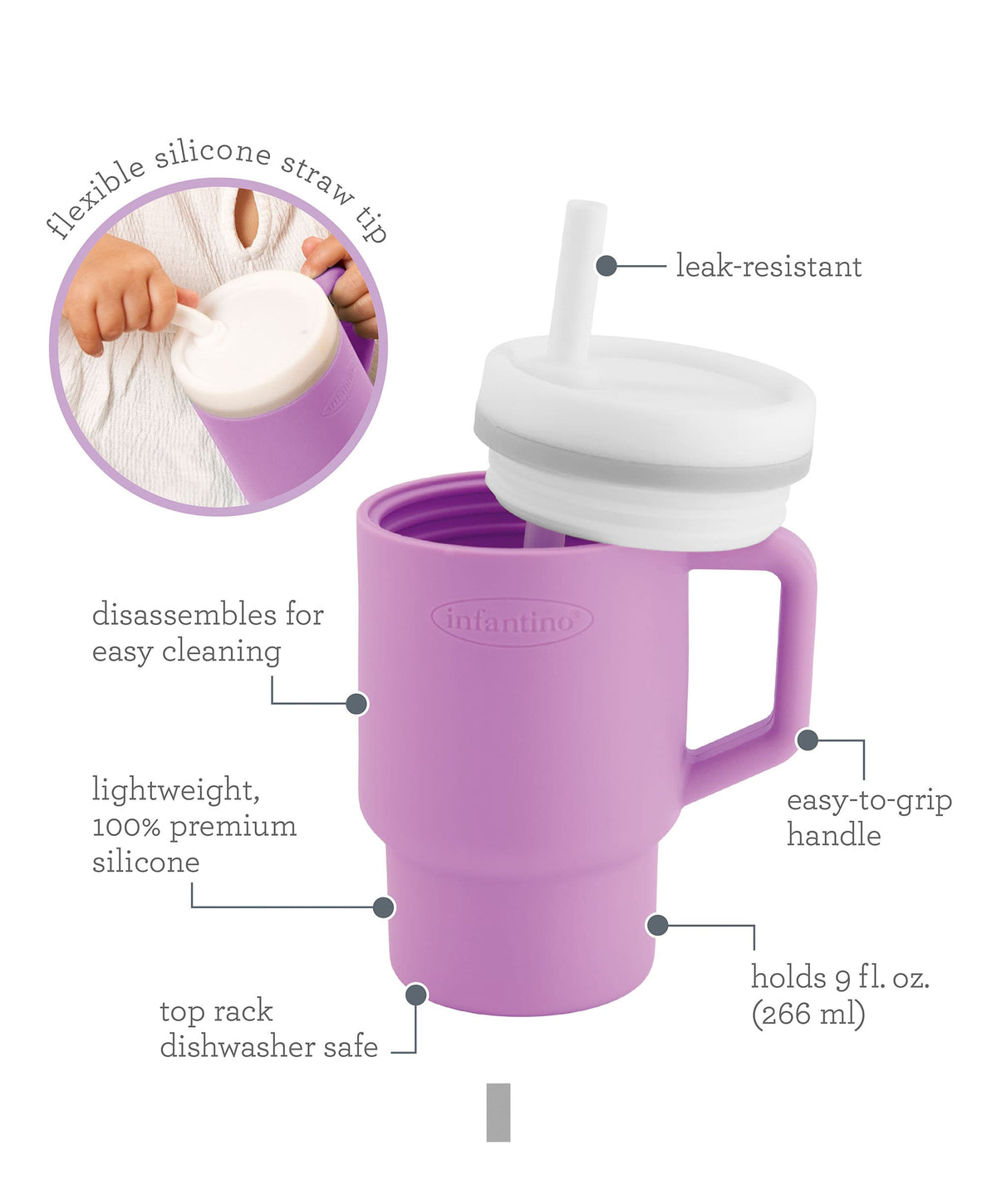 Infantino My 1st Tumbler - Lilac