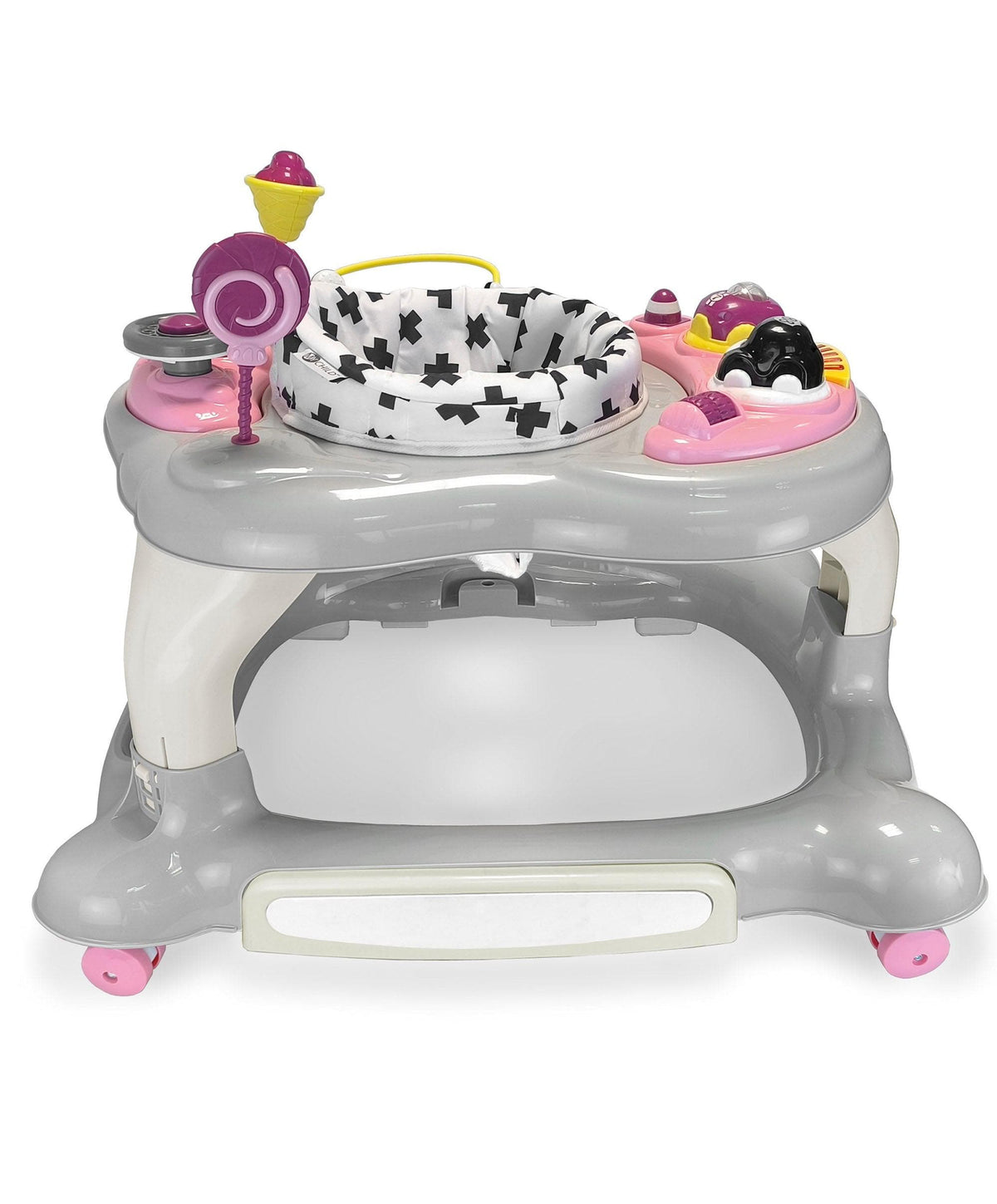 Mychild® Roundabout 4-in-1 Activity Walker, Pink Neutral