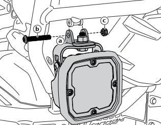 DENALI Adapter for BMW Style Light Mounts