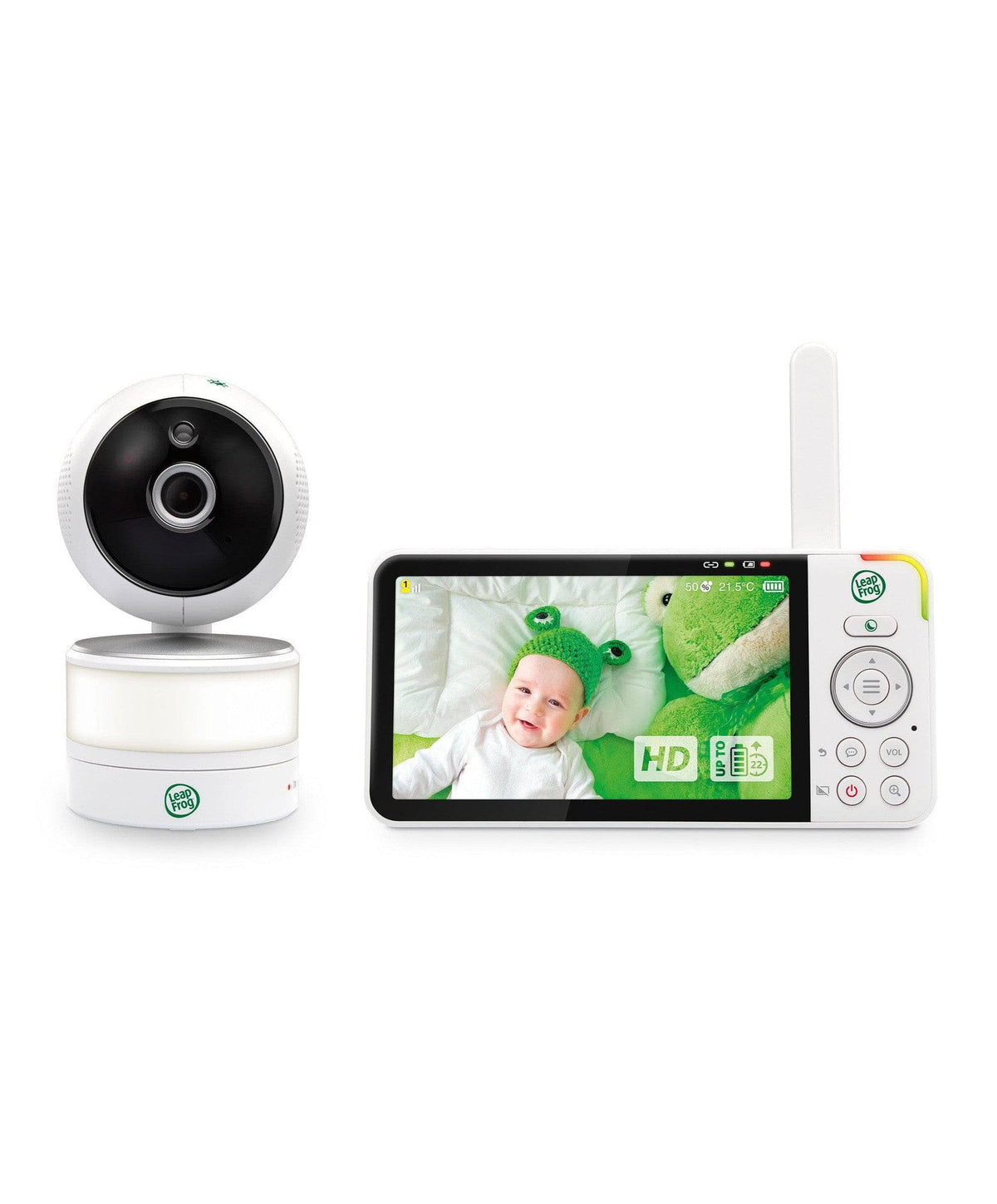 LeapFrog LF915HD 5 Inch Video Baby Monitor & Floorstand - White