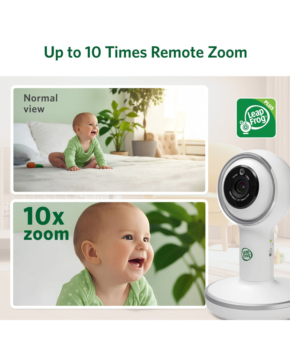 LeapFrog  LF5817HD 7 Inch Over-the-Cot Smart Baby Monitor