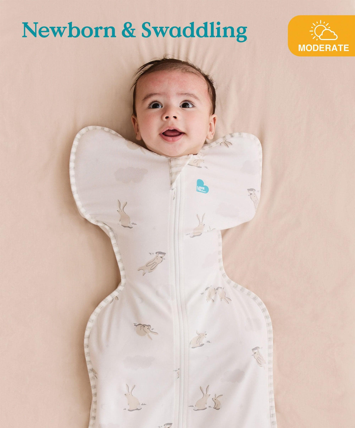 Love to Dream Swaddle Up™ (1.0 Tog) - Cloud Bunny