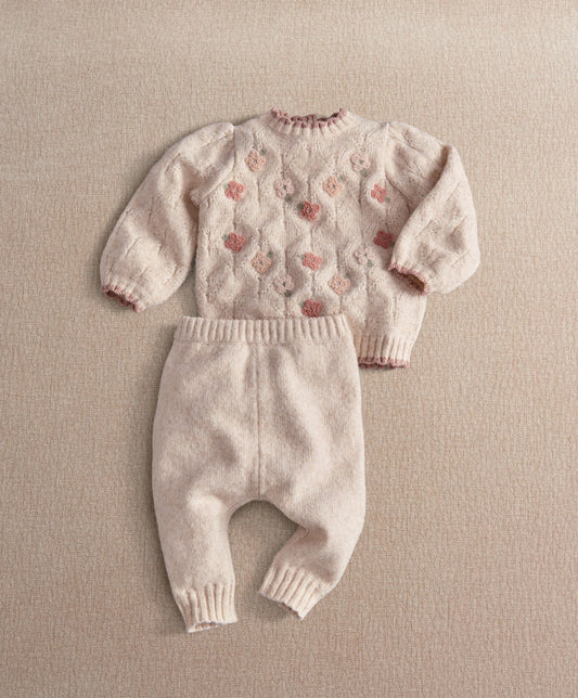Floral Knit Set ( Pack of 2)