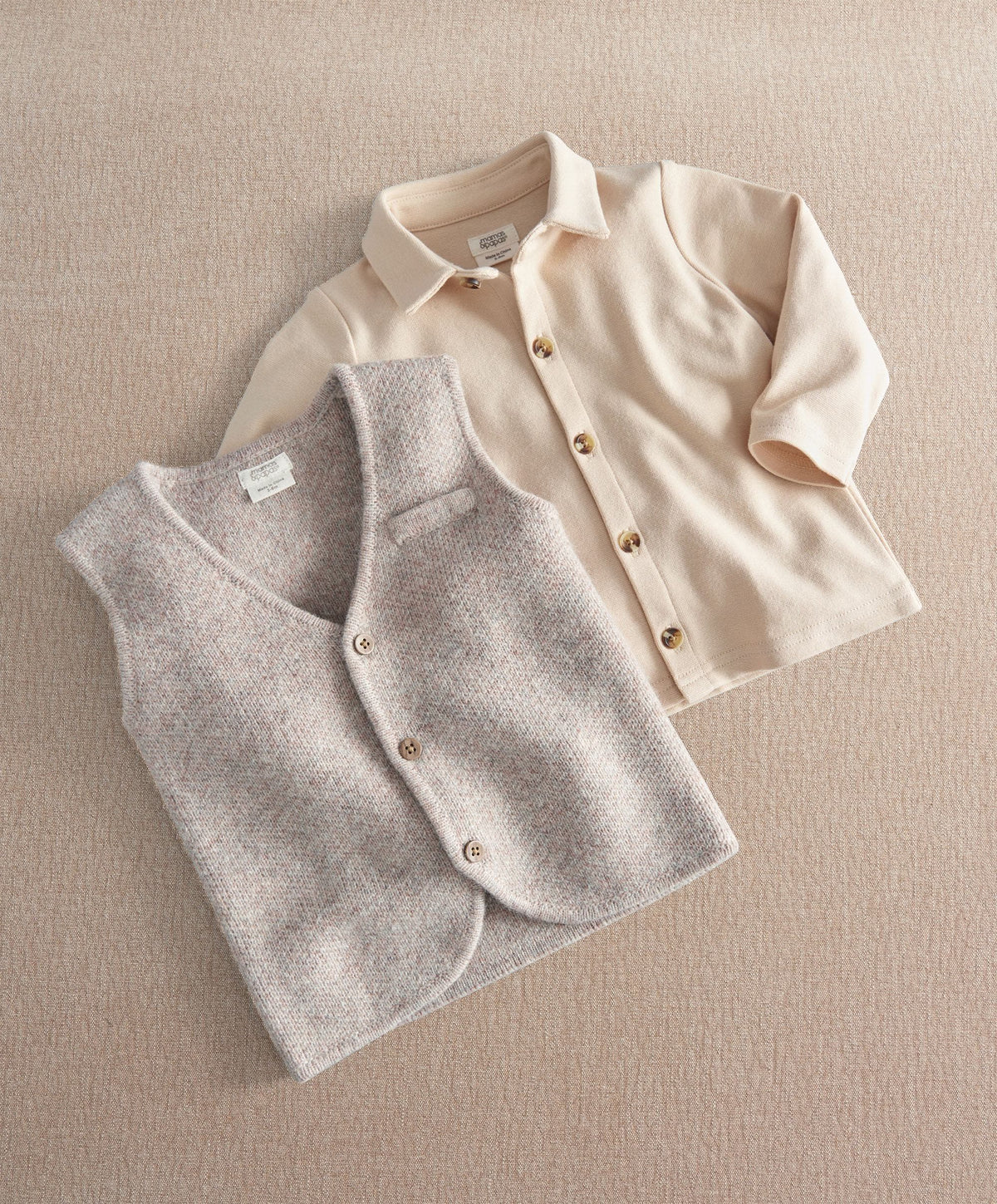 Knitted Waistcoat & Shirt (Pack of 2)