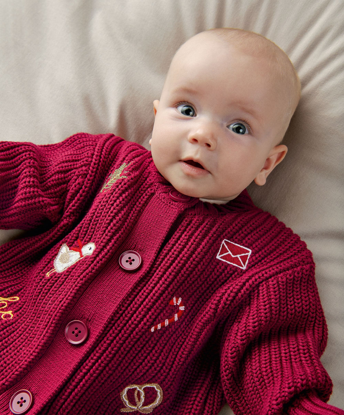 Red Christmas Top & Leggings Set