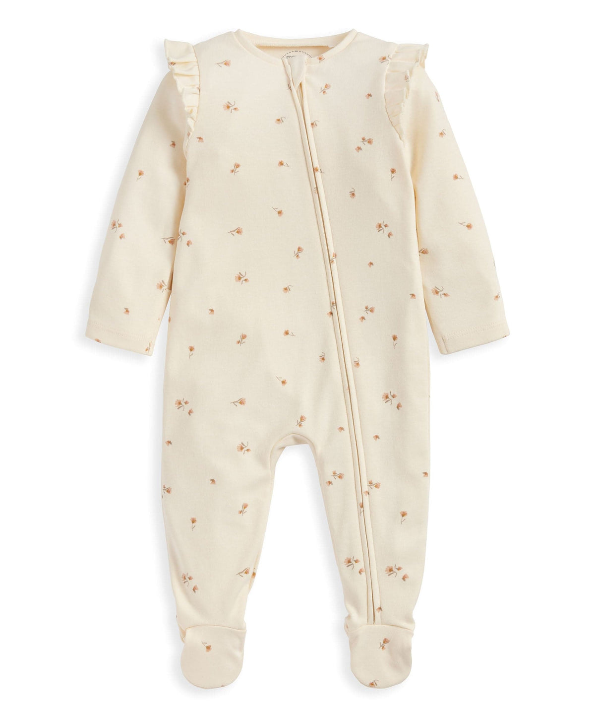 Floral Zip Sleepsuit