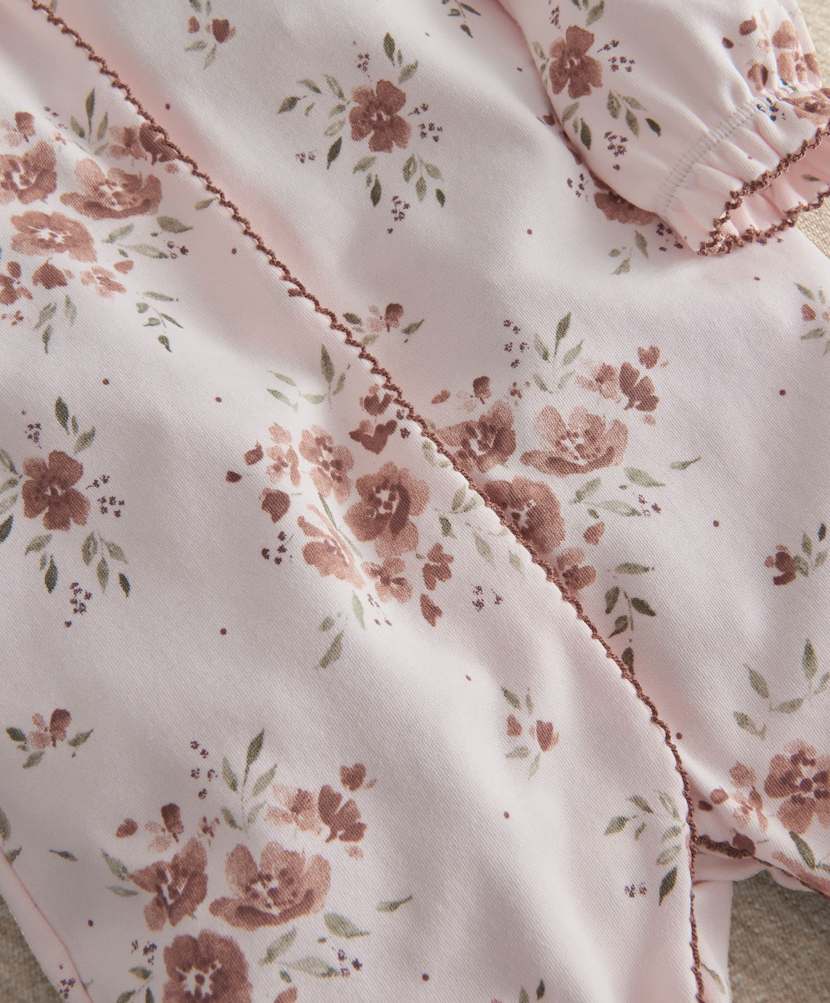 Large Floral Print All In One