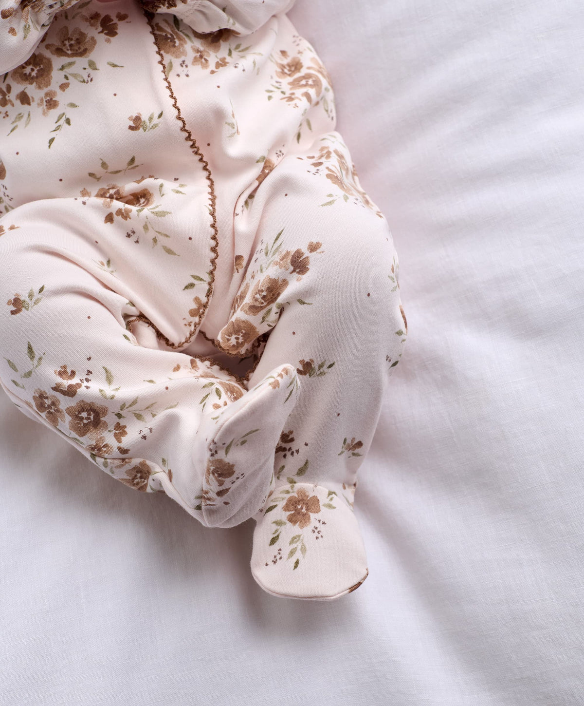 Large Floral Print All In One