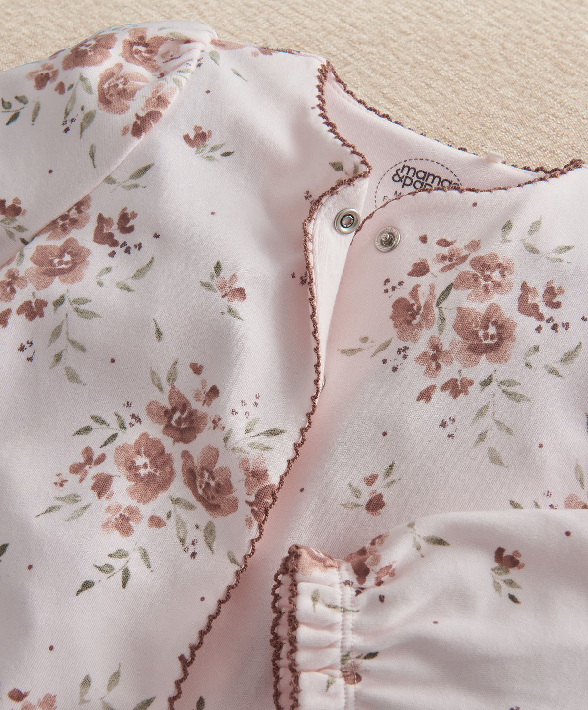 Large Floral Print All In One