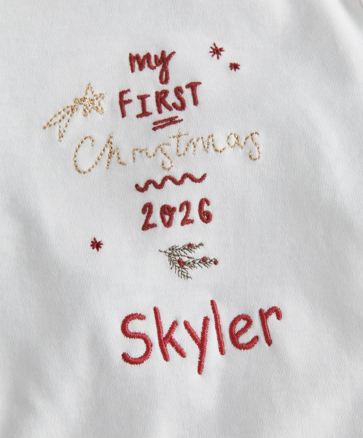 My First Christmas Bodysuit