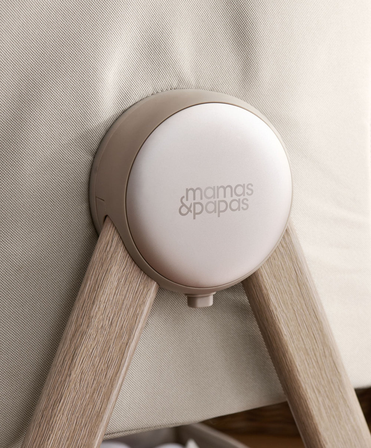 Lua 2 Bedside Crib - Sand