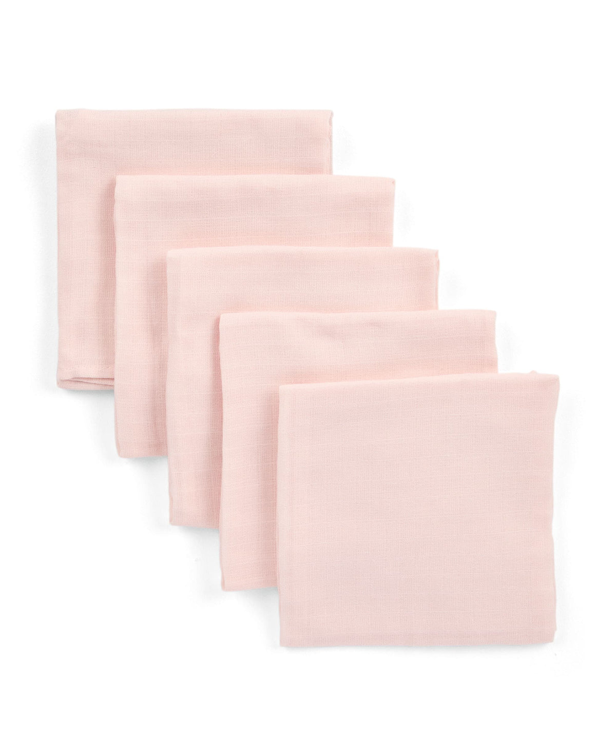 Muslin Squares (Pack of 5) - Pink