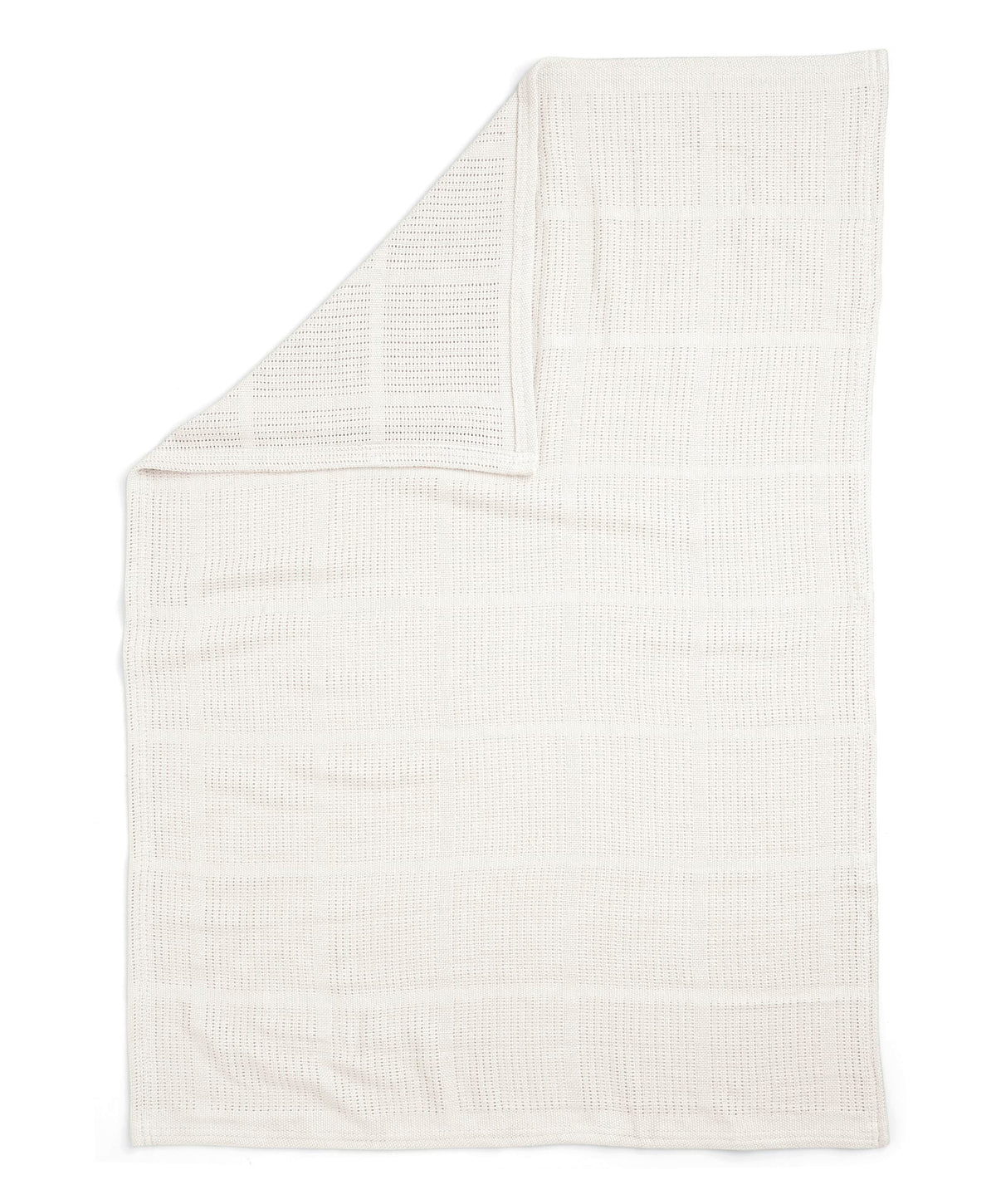 Large Cellular Blanket - White