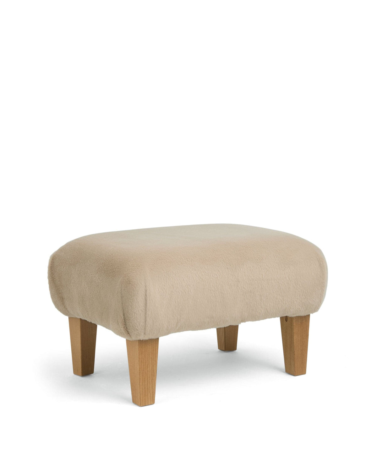Bowdon Nursing Chair & Footstool Set - Almond Sherpa