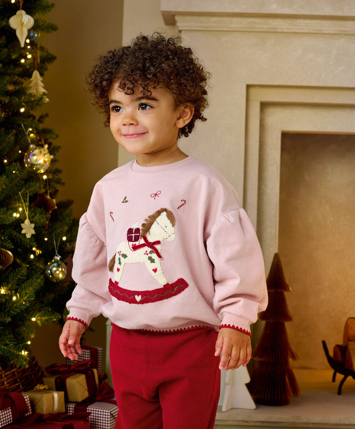 Christmas Rocking Horse Sweatshirt