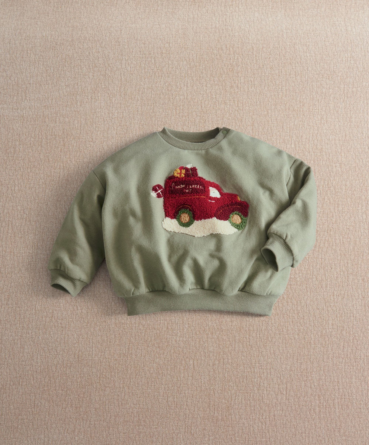 Christmas Santa Delivery Van Sweatshirt