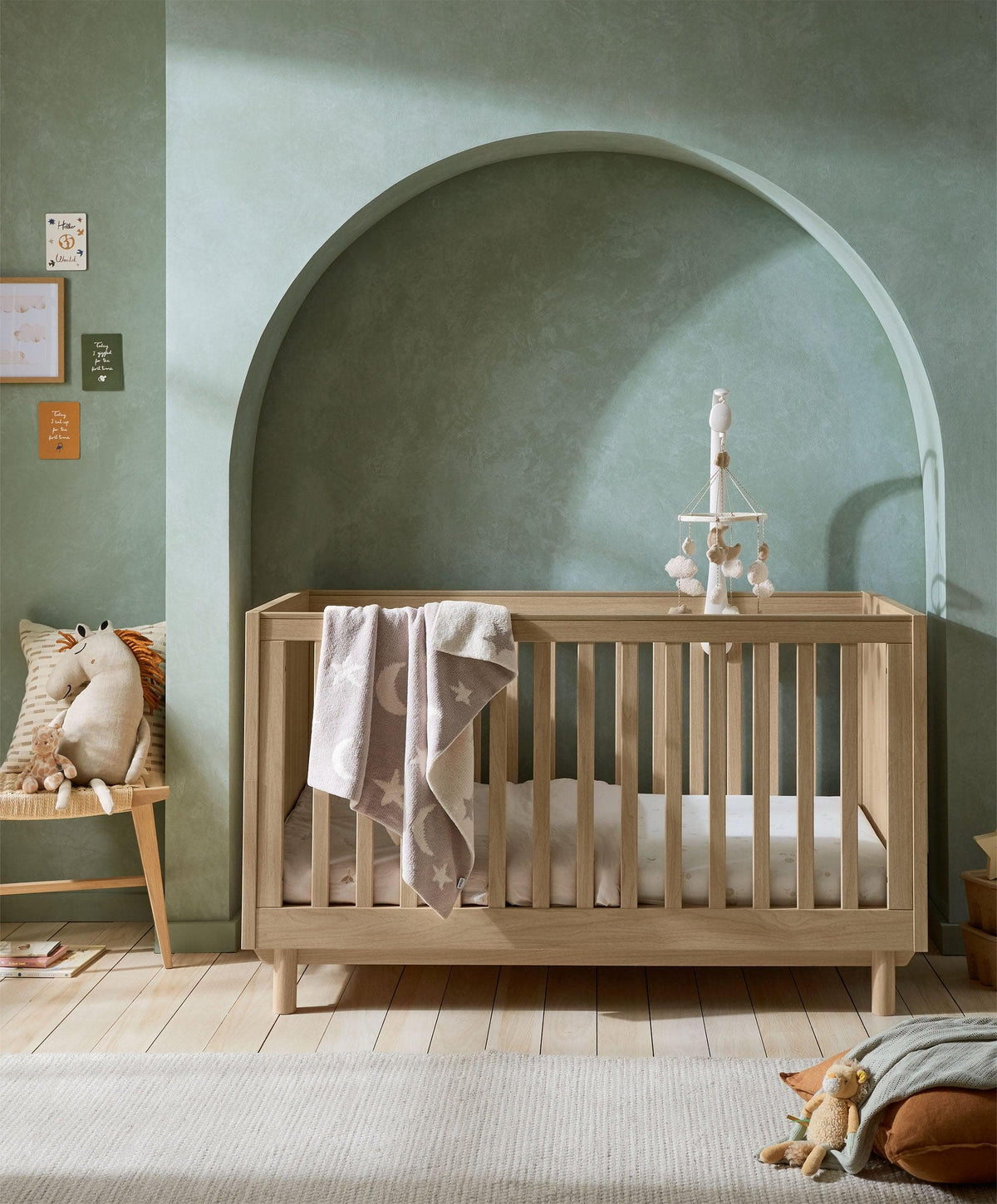 Oska Cotbed - Oak