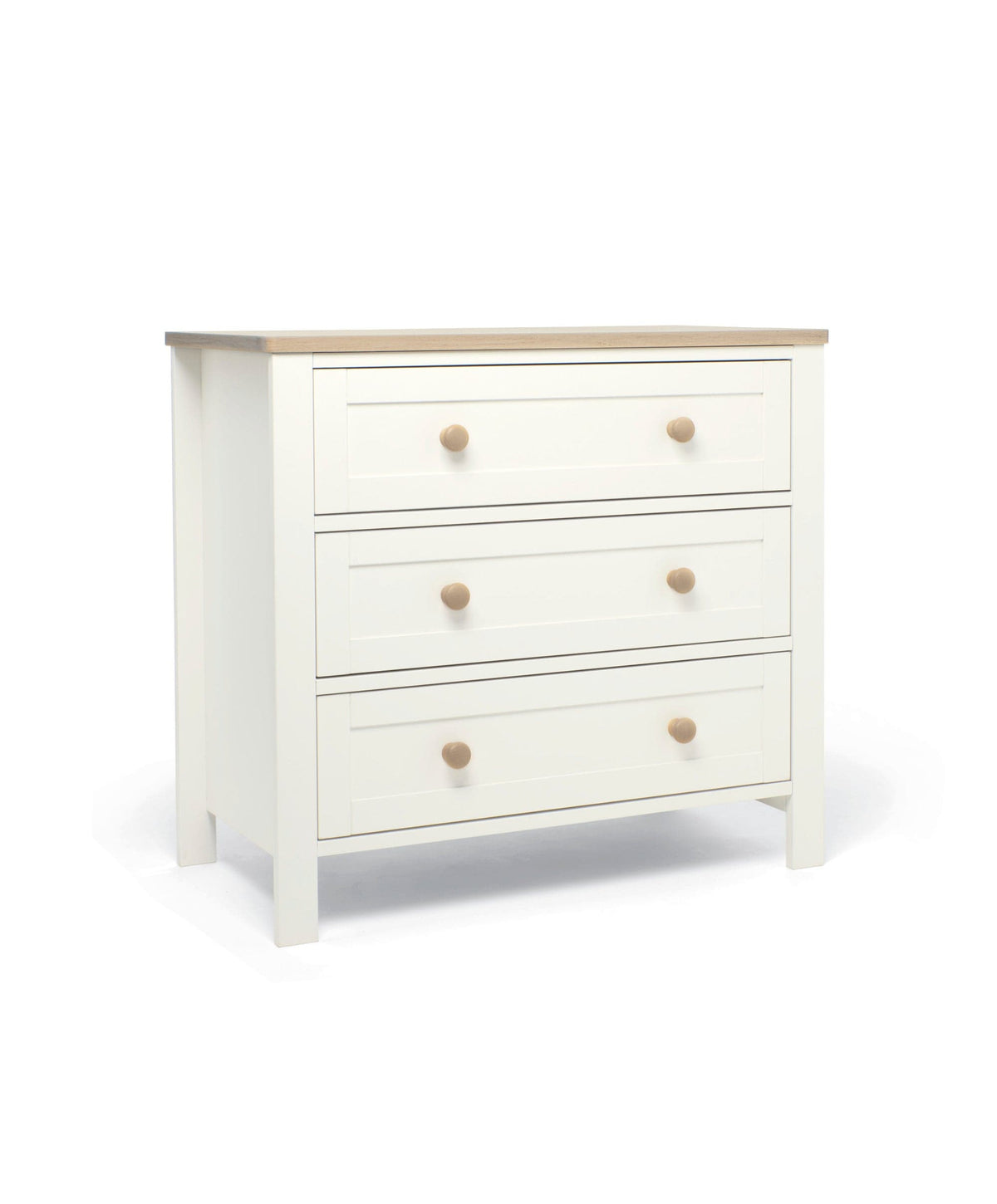Wedmore 3 Piece Small Cotbed Range with Premium Dual Core Mattress - White/Oak