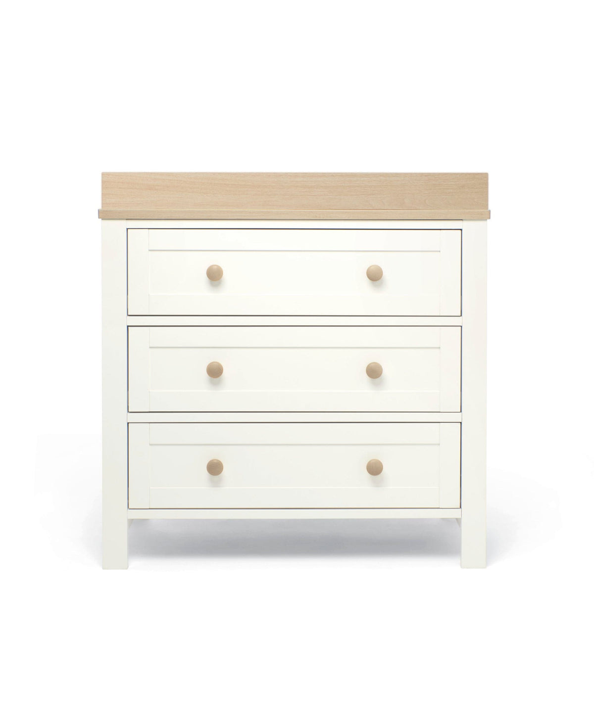 Wedmore 3 Piece Small Cotbed Range with Premium Dual Core Mattress - White/Oak