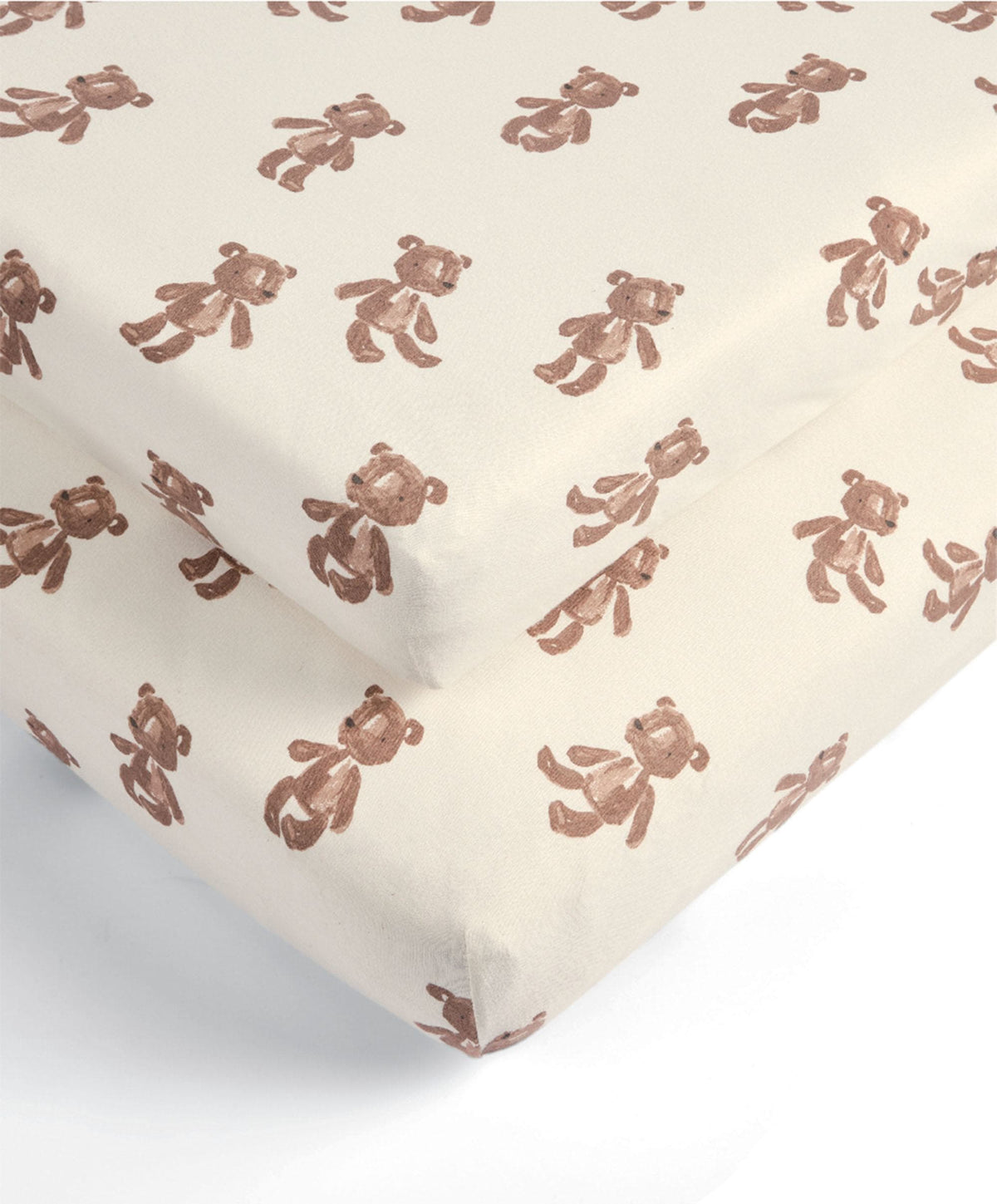 Cotbed Fitted Sheets (2 Pack) - Bear