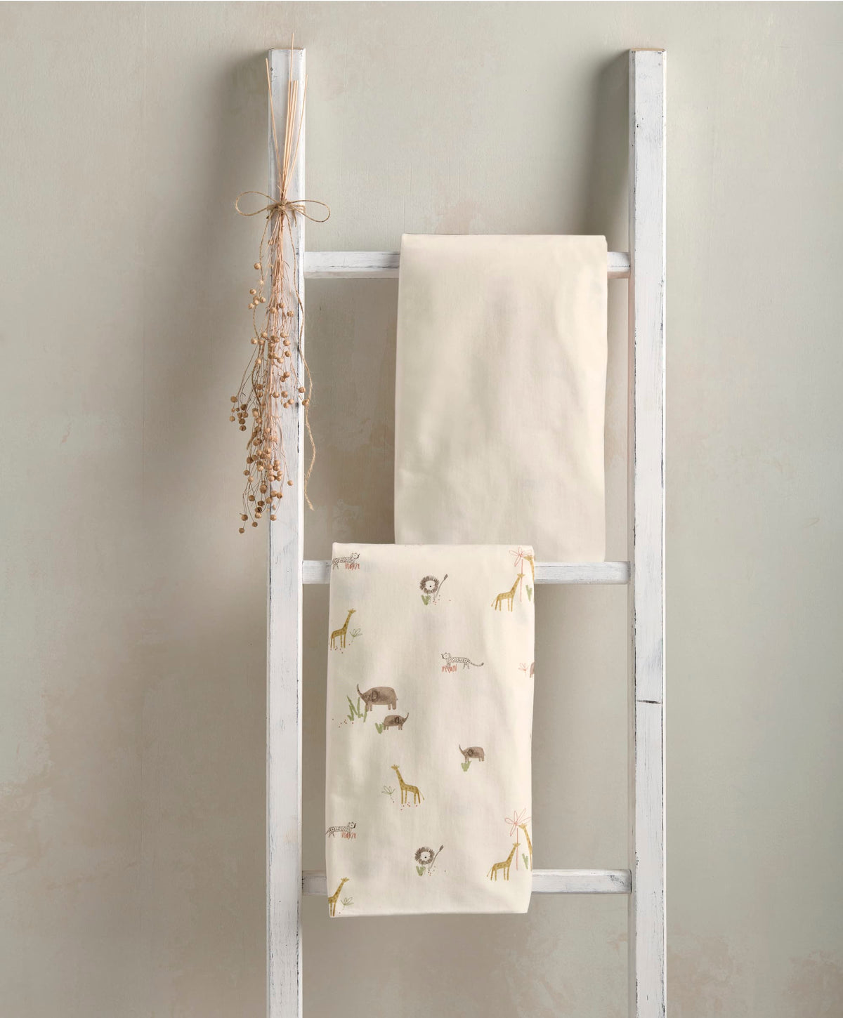Cotbed Fitted Sheets (2 Pack) - Jungle