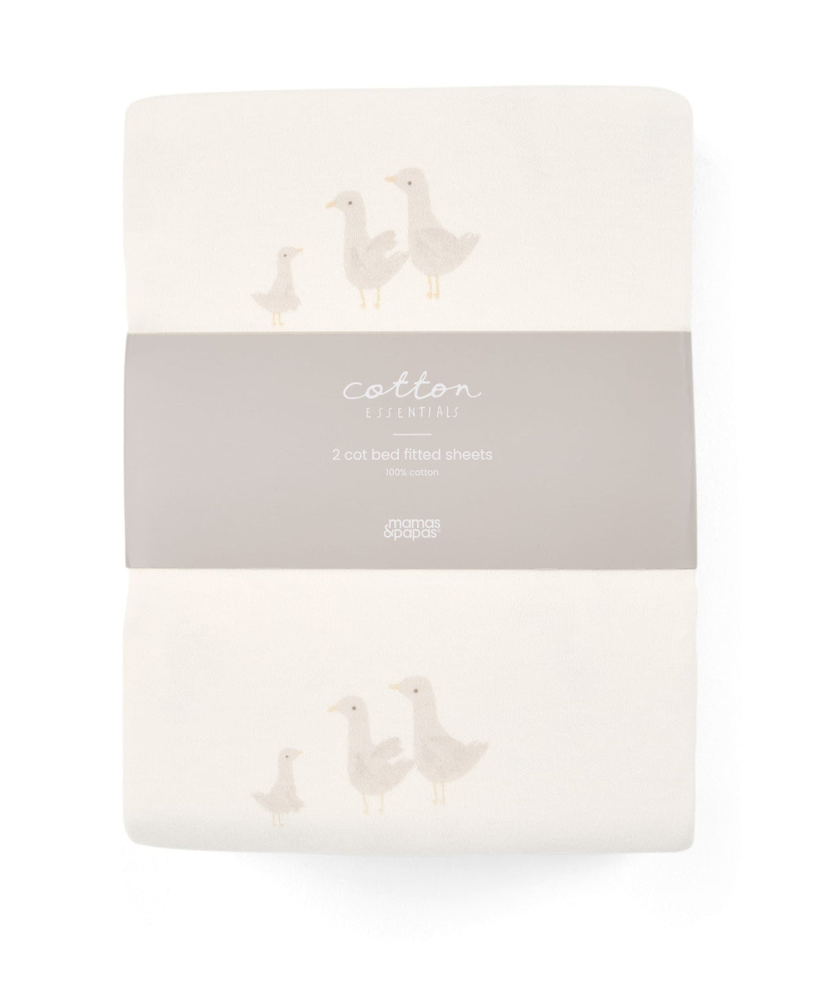 Cotbed Fitted Sheets (Pack of 2) - Waddle Duck
