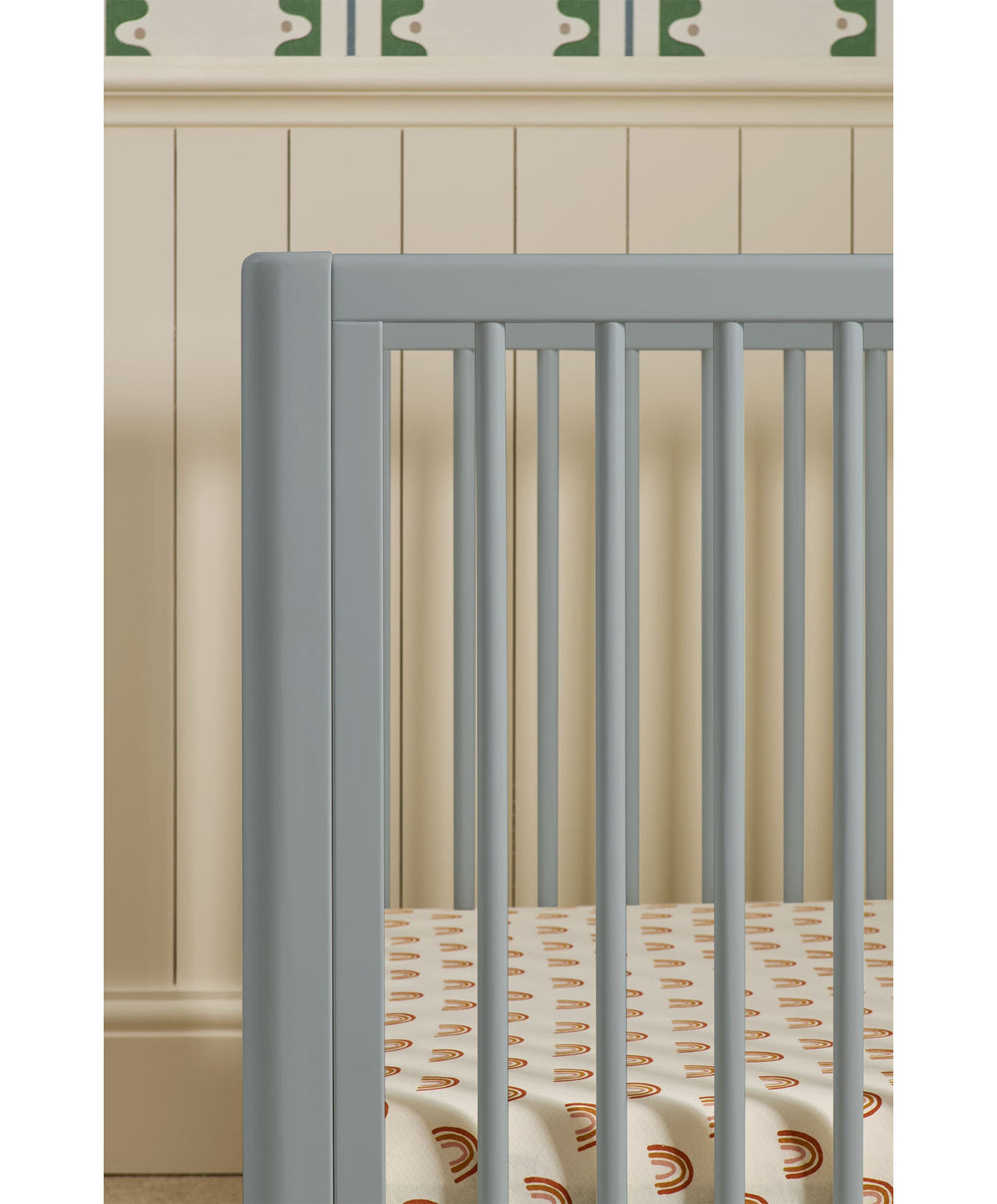 Arbor Cotbed & Signature Airflow Fibre Cotbed Mattress Bundle - Bluebell