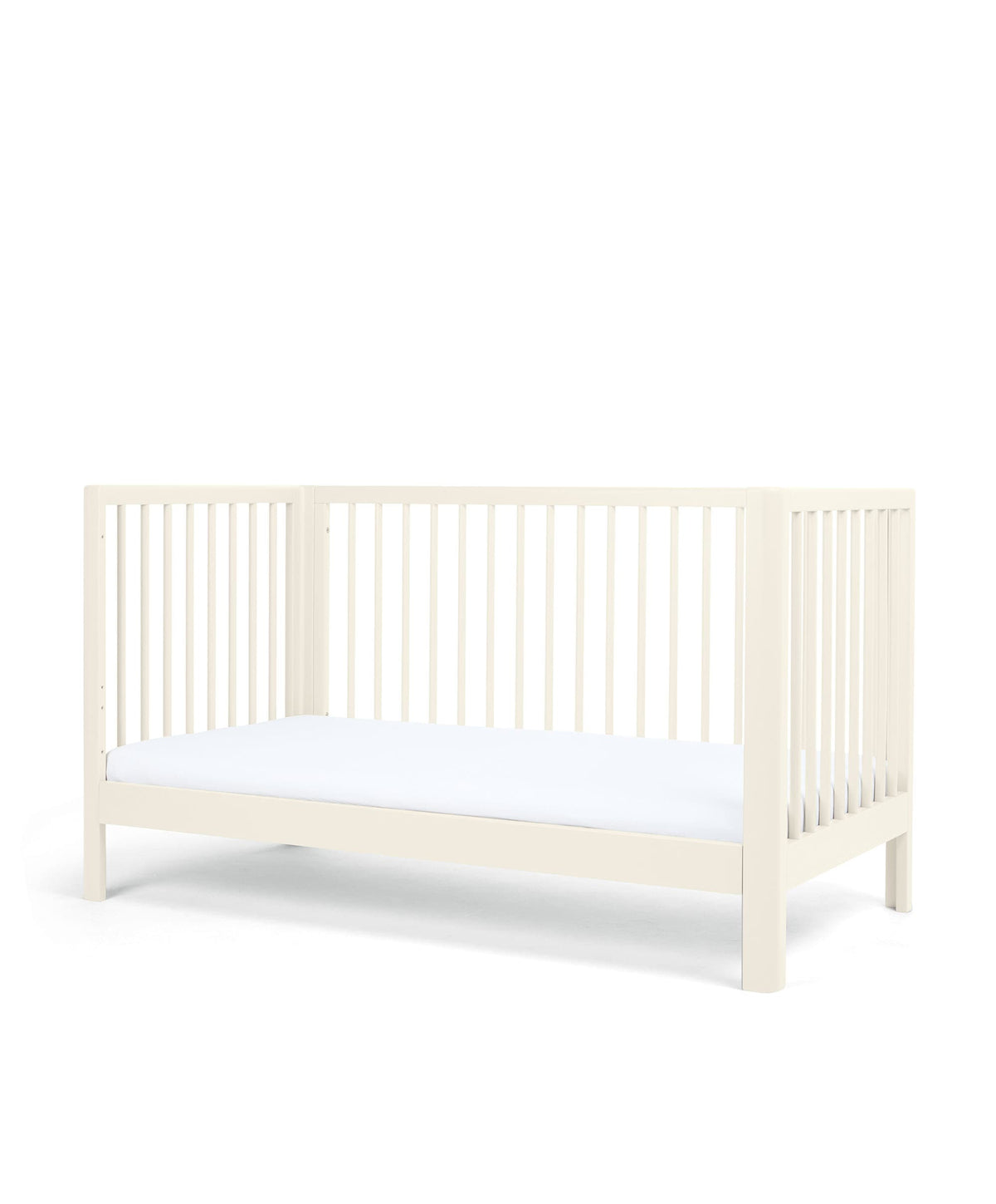 Arbor Cotbed & Signature Airflow Fibre Cotbed Mattress Bundle - White