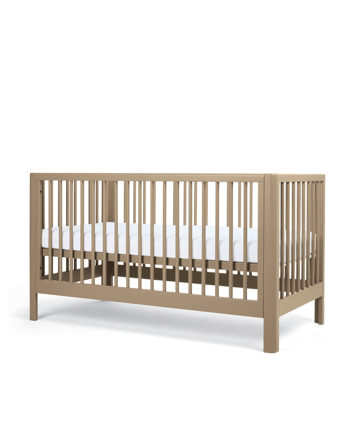 Arbor Cotbed & Signature  Airflow Fibre Cotbed Mattress Bundle - Mocha