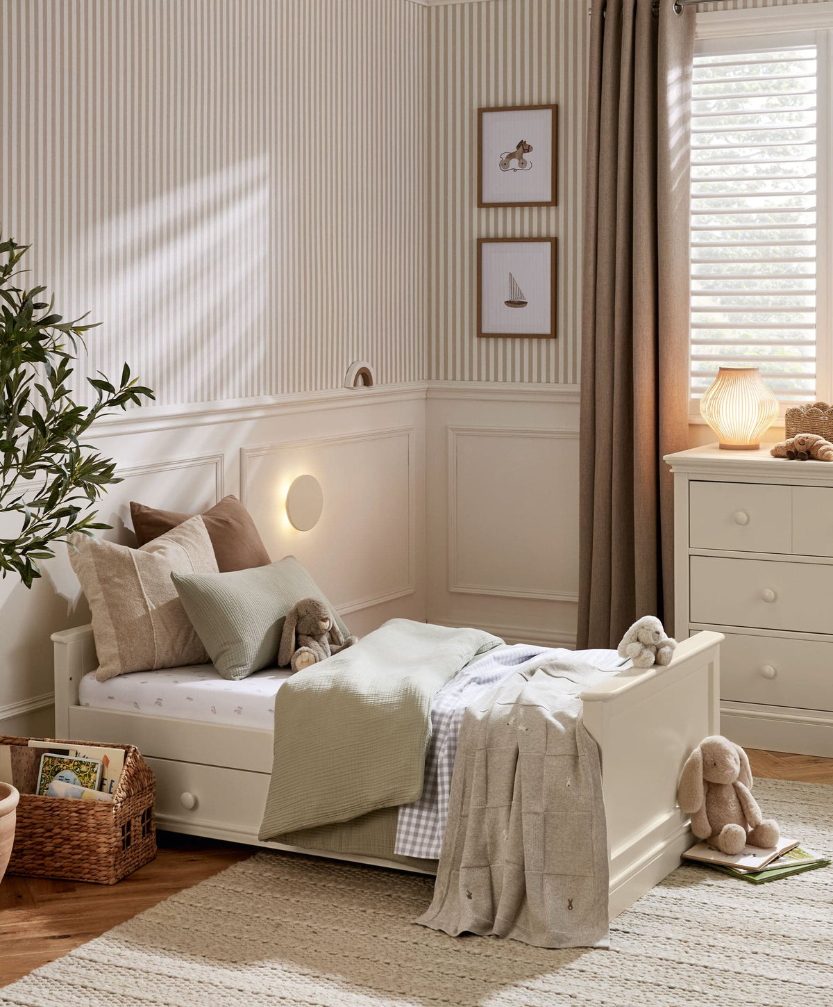 Oxford Cotbed - Cashmere