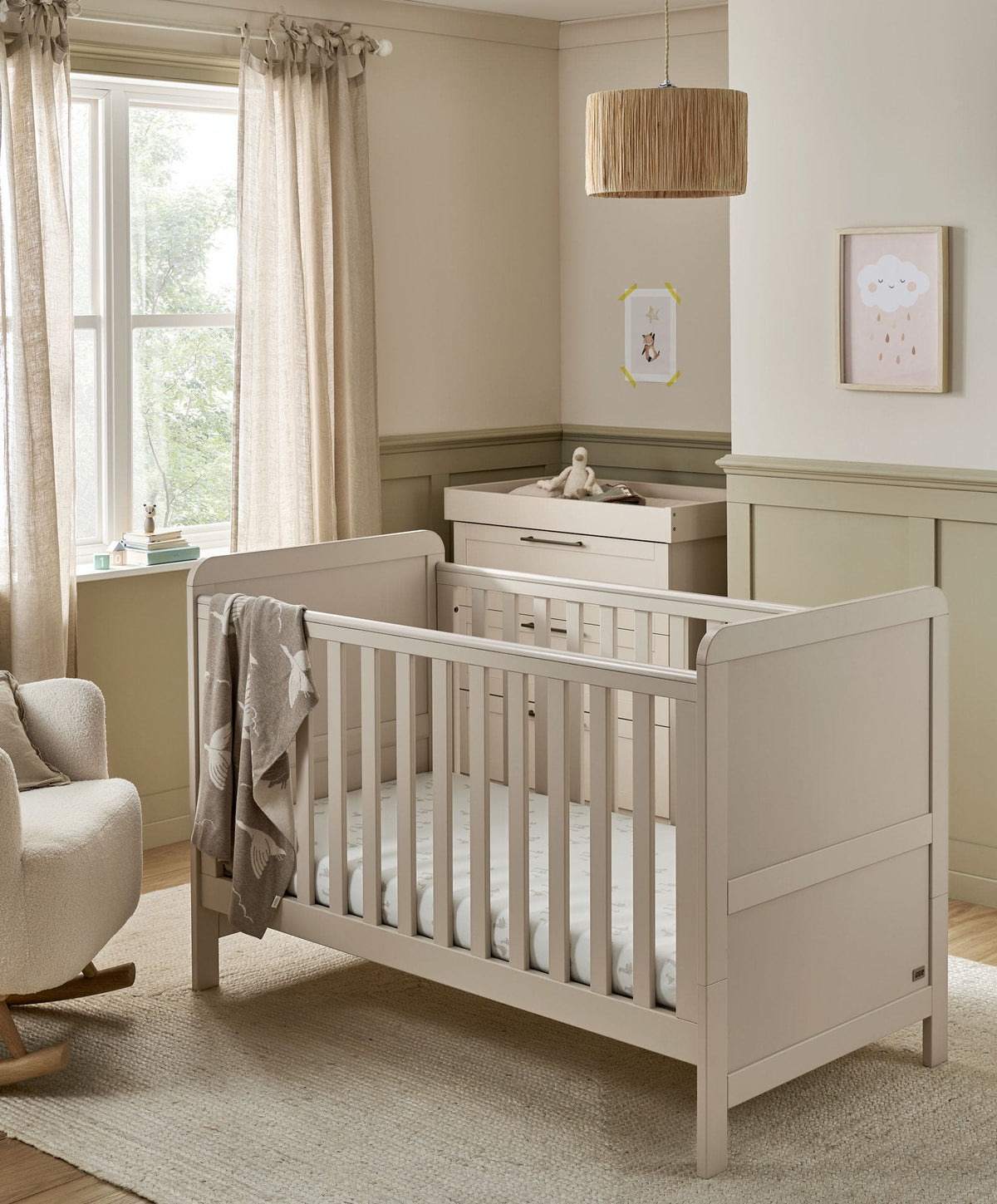 Walton Cotbed - Cashmere